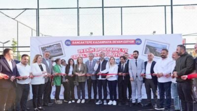 Sancaktepe Belediyesi tarafından Atatürk Mahallesi’nde yapımı tamamlanan 29 Ekim Spor