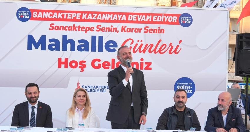 Sancaktepe Belediyesi tarafından hayata geçirilen "Mahalle Günleri" programının ilk buluşması,
