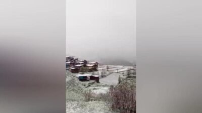 Artvin’in Şavşat ilçesine bağlı, doğal güzellikleriyle bilinen Yukarı Maden köyünde