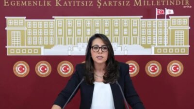 TİP Sözcüsü Sera Kadıgil, Uşak’taki çocuk bakım kuruluşlarında çocuklara yönelik
