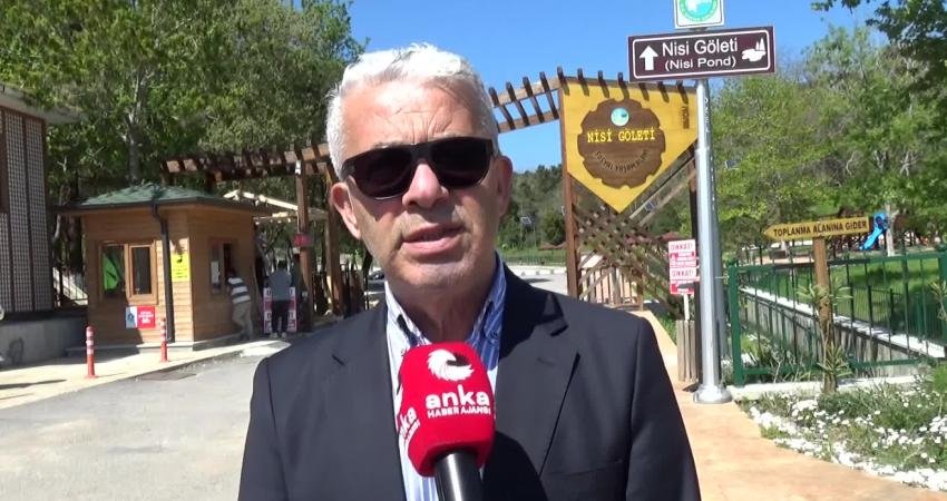 Sinop'ta Nisi Göleti'ne girişte 60 lira ücret alınmasına tuvaletler için