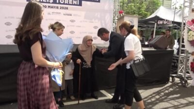 Adıyaman Belediyesi ve hayırsever iş insanı Abdulgani Binici'nin katkısıyla yapılan