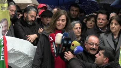 TBMM Başkanvekili Sırrı Süreyya Önder, ölümünün 1’inci yılında Zincirlikuyu Mezarlığı’ndaki