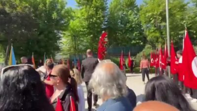 Şişli’deki 19 Mayıs Atatürk’ü Anma, Gençlik ve Spor Bayramı töreninde