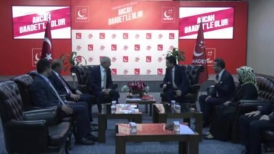 CHP Genel Merkezi heyeti, bayramlaşma programı kapsamında Saadet Partisi ve