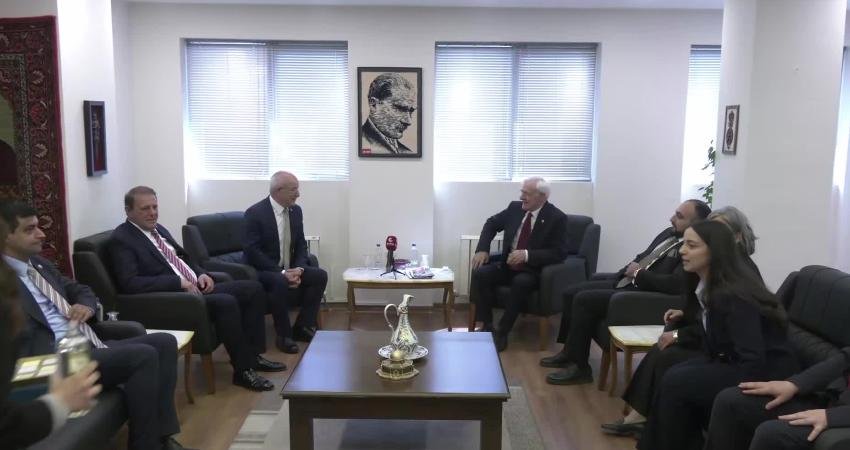 CHP Genel Merkezi heyeti, bayramlaşma programı kapsamında Vatan Partisi, Yeniden