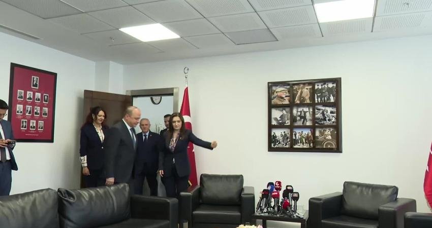 Kurban Bayramı’nın ikinci gününde siyasi partilerin CHP Genel Merkezi’ne ziyaretleri
