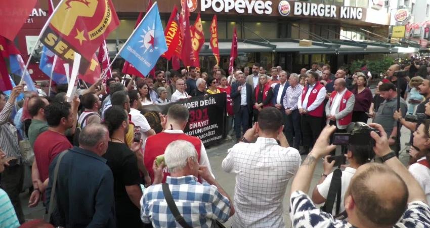 İzmir Emek ve Demokrasi Güçleri bileşenleri, Soma maden faciasının 12’nci
