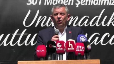 Soma maden faciasının 12'inci yılı nedeniyle ilçedeki 301 madenci anma