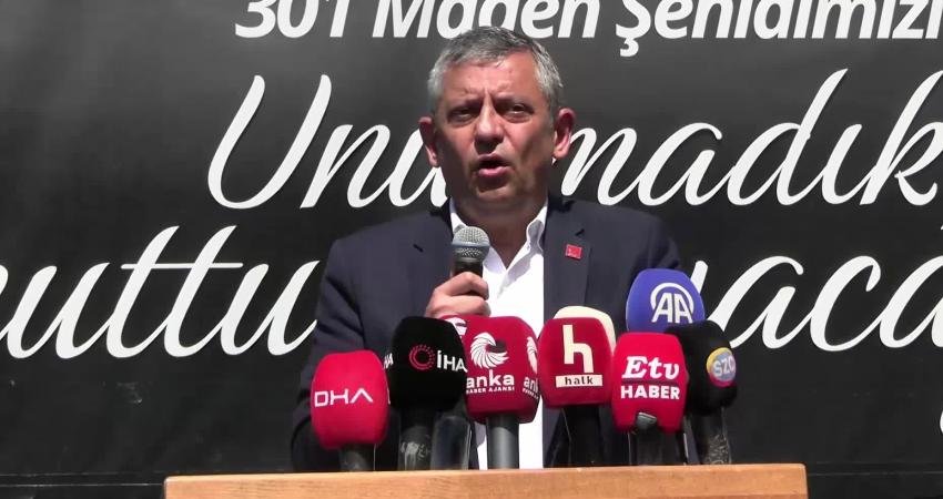 Soma maden faciasının 12'inci yılı nedeniyle ilçedeki 301 madenci anma