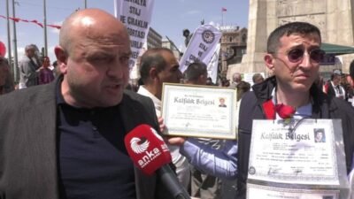 Staj ve çıraklık sigortası mağdurları, "Anneler Günü'nde annemizin yanına gidip