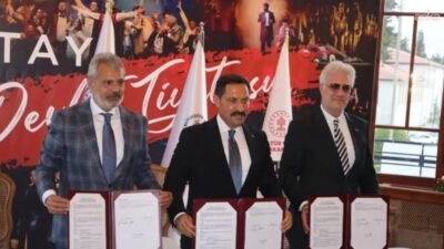 Hatay'da deprem sonrası yeniden inşa edilen Tarihi Hatay Devleti Meclis