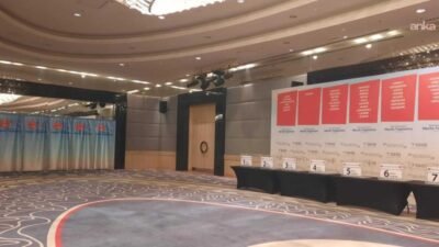 Türkiye Belediyeler Birliği (TBB) Meclisi'nde, başkan seçimi için oy verme