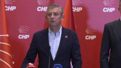Türkiye Barolar Birliği Başkanı Erinç Sağkan, CHP Genel Merkezi’ni ziyaret