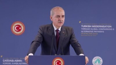TBMM Başkanı Numan Kurtulmuş, "Demokrasiyi göz bebeğimiz gibi korumak mecburiyetindeyiz.