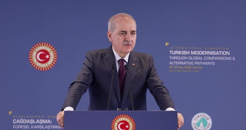 TBMM Başkanı Numan Kurtulmuş, "Demokrasiyi göz bebeğimiz gibi korumak mecburiyetindeyiz.