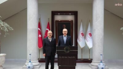 TBMM Başkanı Numan Kurtulmuş, çeşitli programlara katılmak üzere gittiği Bursa’da,