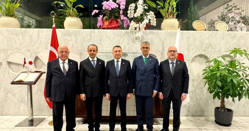  TBMM Dışişleri Komisyonu Başkanı Fuat Oktay ve komisyon üyelerinin Japonya