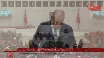 DEM Parti'nin basın özgürlüğüne ilişkin verdiği Meclis araştırması üzerine söz