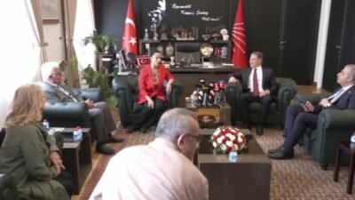 TBMM’de CHP Grubu’na EMEP, Gelecek Partisi ve Demokrat Parti heyetleri
