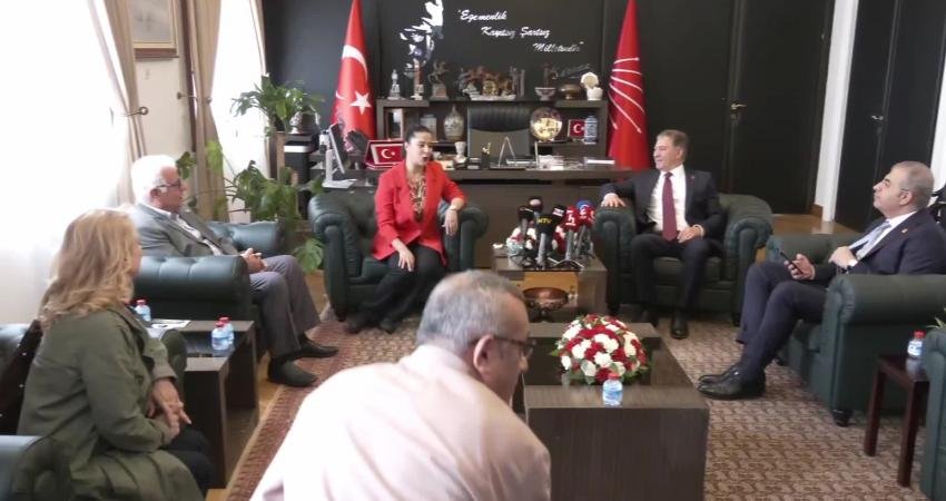 TBMM’de CHP Grubu’na EMEP, Gelecek Partisi ve Demokrat Parti heyetleri