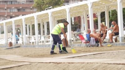 Tekirdağ Büyükşehir Belediyesi, bayram ve yaz sezonu öncesi sahillerden mezarlıklara,