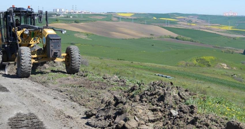 Tekirdağ Büyükşehir Belediyesi, yaklaşan hasat dönemi öncesinde üreticilerin tarlalarına ulaşımda