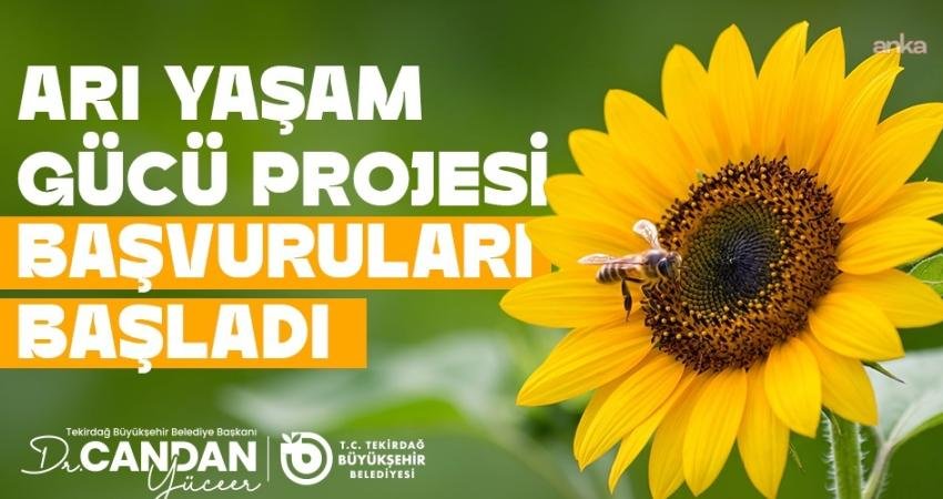 Tekirdağ Büyükşehir Belediyesi'nin artan üretim maliyetlerinin arıcılık sektörüne etkisini azaltmak