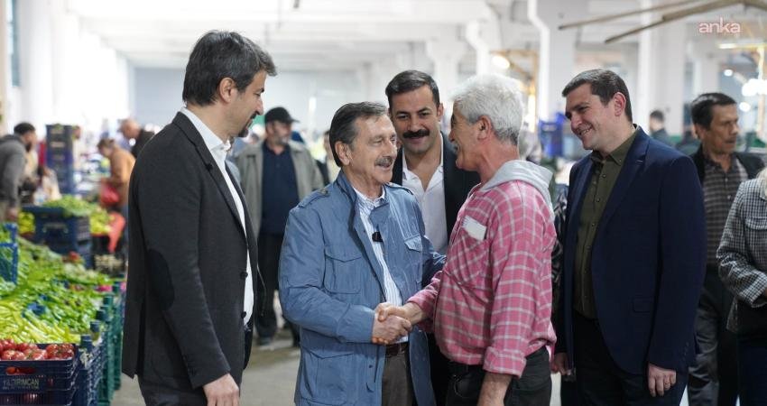 Tepebaşı Belediye Başkanı Ahmet Ataç, CHP heyetiyle birlikte Çamlıca Kapalı