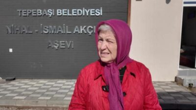 Tepebaşı Belediyesi’nin Kurban Bayramı için hazırladığı kurban kesim alanı, vatandaşların