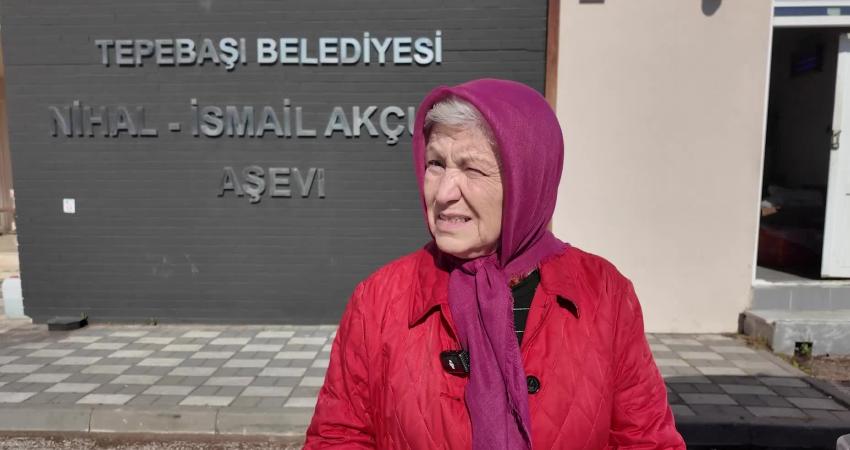 Tepebaşı Belediyesi’nin Kurban Bayramı için hazırladığı kurban kesim alanı, vatandaşların