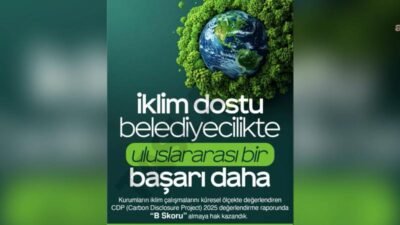 Tepebaşı Belediyesi, CDP’de ilk yılında “B” skoru aldı Tepebaşı Belediyesi, iklim değişikliğiyle mücadele, çevresel şeffaflık ve sürdürülebilir kent