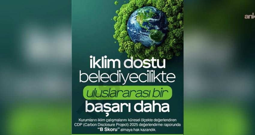 Tepebaşı Belediyesi, CDP’de ilk yılında “B” skoru aldı Tepebaşı Belediyesi, iklim değişikliğiyle mücadele, çevresel şeffaflık ve sürdürülebilir kent
