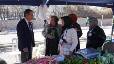 Tepebaşı Belediyesi’nin yerel üretime ve kadın üreticilere destekleri doğrultusunda hizmete