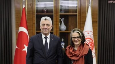 Ticaret Bakanı Ömer Bolat, Brezilya’nın Ankara Büyükelçisi Gilda Motta Santos