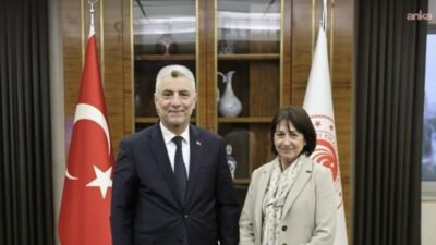 Ticaret Bakanı Bolat, İspanya’nın Ankara Büyükelçisi Latorre Sancho ile görüştü Ticaret Bakanı Ömer Bolat, İspanya’nın Ankara Büyükelçisi Cristina Latorre Sancho