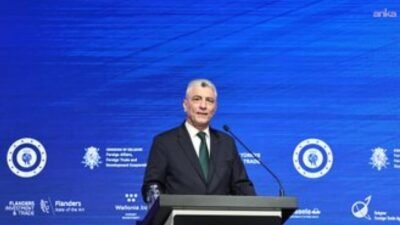 Ticaret Bakanı Ömer Bolat Türkiye–Belçika İş Forumu'nda, Belçika Başbakan Yardımcısı