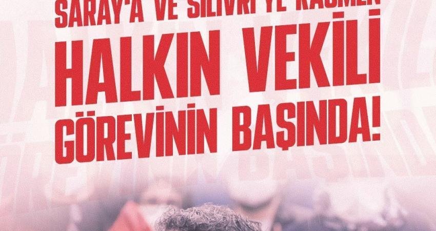 TİP, milletvekilliği düşürülen ve cezaevinde bulunan Can Atalay’ın tutukluluğunun üçüncü