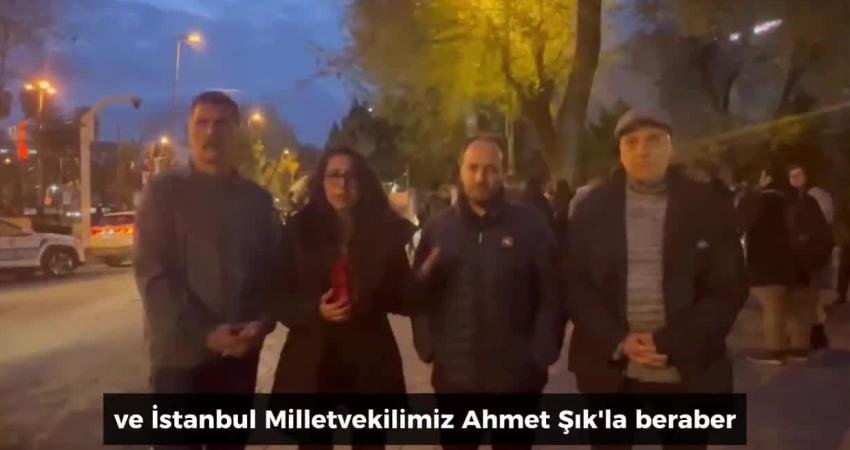 Türkiye İşçi Partisi (TİP), 1 Mayıs kapsamında Taksim'de düzenlenen eylemlerde gözaltına alınanlara
