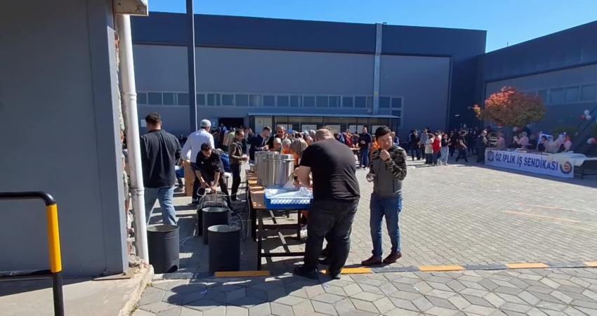 Öz İplik İş Sendikası, Tokat Şık Makas CRS Tekstil fabrikasında
