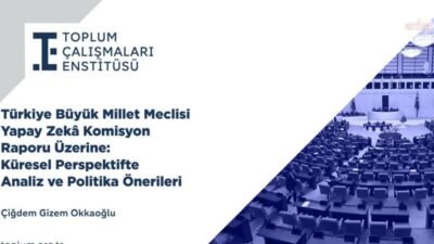Toplum Çalışmaları Enstitüsü’nün yayımladığı rapor, Türkiye’nin yapay zeka yarışında hangi