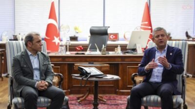 CHP Genel Başkanı Özgür Özel, destek ve dayanışma amacıyla ziyarette