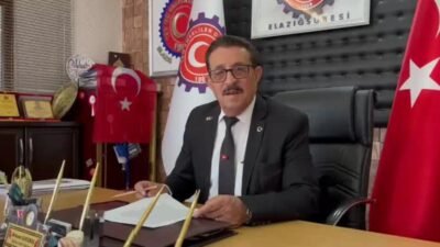 Tüm Emek Der Elazığ Şube Başkanı Mehmet Kayabaş, 2023 yılında