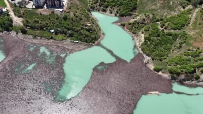 Tunceli'de son günlerde etkisini artıran sağanak yağışların ardından, Uzunçayır Baraj
