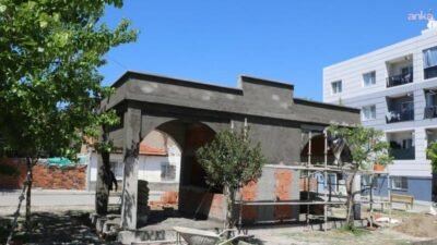Turgutlu Belediyesi Fen İşleri Müdürlüğü ekipleri, İstasyonaltı Mahallesi’nde Tandır Evi'nin