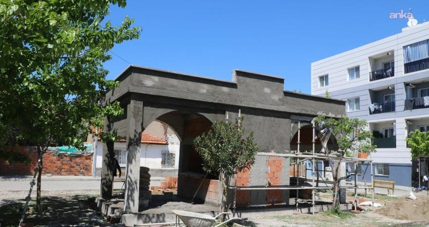 Turgutlu Belediyesi Fen İşleri Müdürlüğü ekipleri, İstasyonaltı Mahallesi’nde Tandır Evi'nin