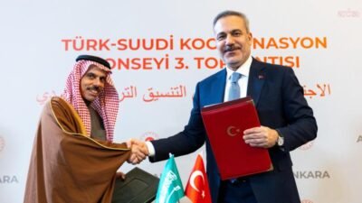 Dışişleri Bakanı Hakan Fidan ve Suudi Arabistan Dışişleri Bakanı Prens