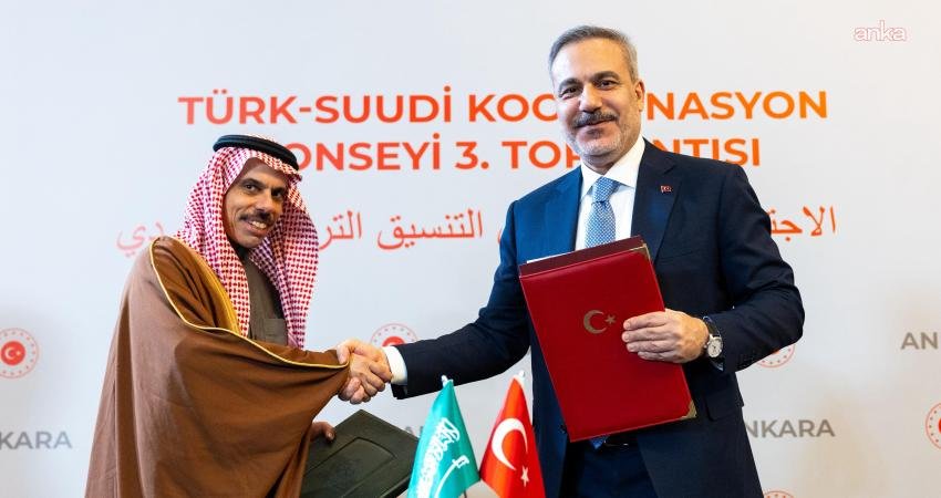 Dışişleri Bakanı Hakan Fidan ve Suudi Arabistan Dışişleri Bakanı Prens