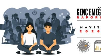 DİSK/Genel-İş Araştırma Dairesi'nin hazırladığı "Türkiye’de Genç İstihdamı Raporu"nda, her 4