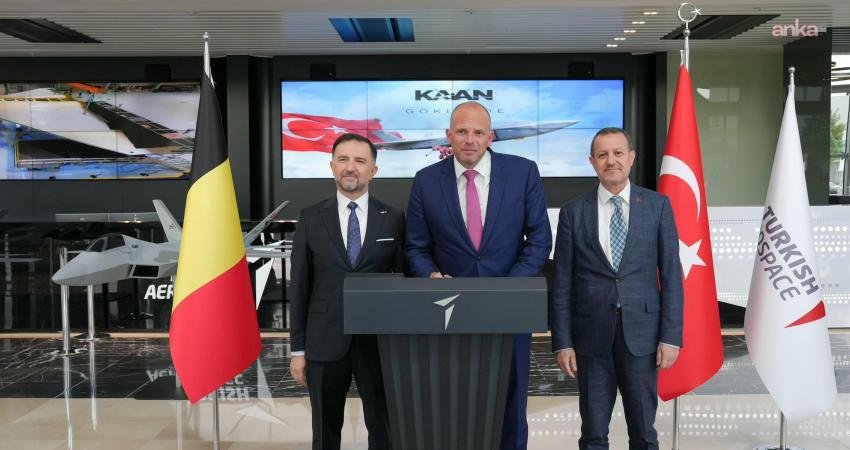 TUSAŞ Genel Müdürü Mehmet Demiroğlu, Belçika Savunma ve Dış Ticaret